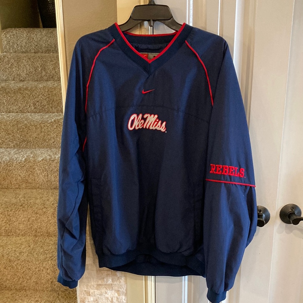 Nike Ole Miss wind shirt- Medium